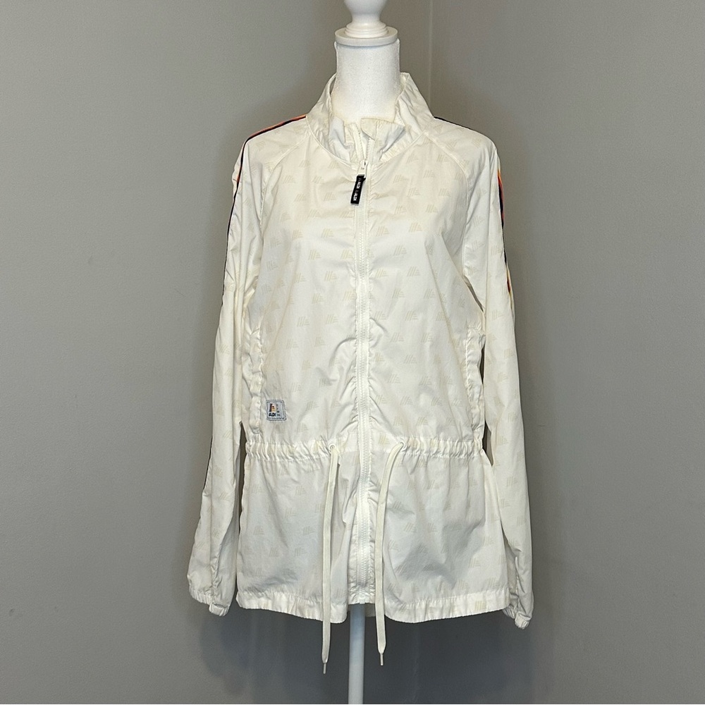 Aldi Gear White Windbreaker Jacket